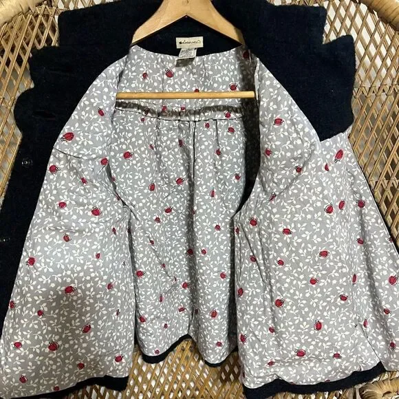 Elevenses Black Boucle Wool Mohair Stand Alone Jacket S 6 Anthropologie Chic - Picture 5 of 6